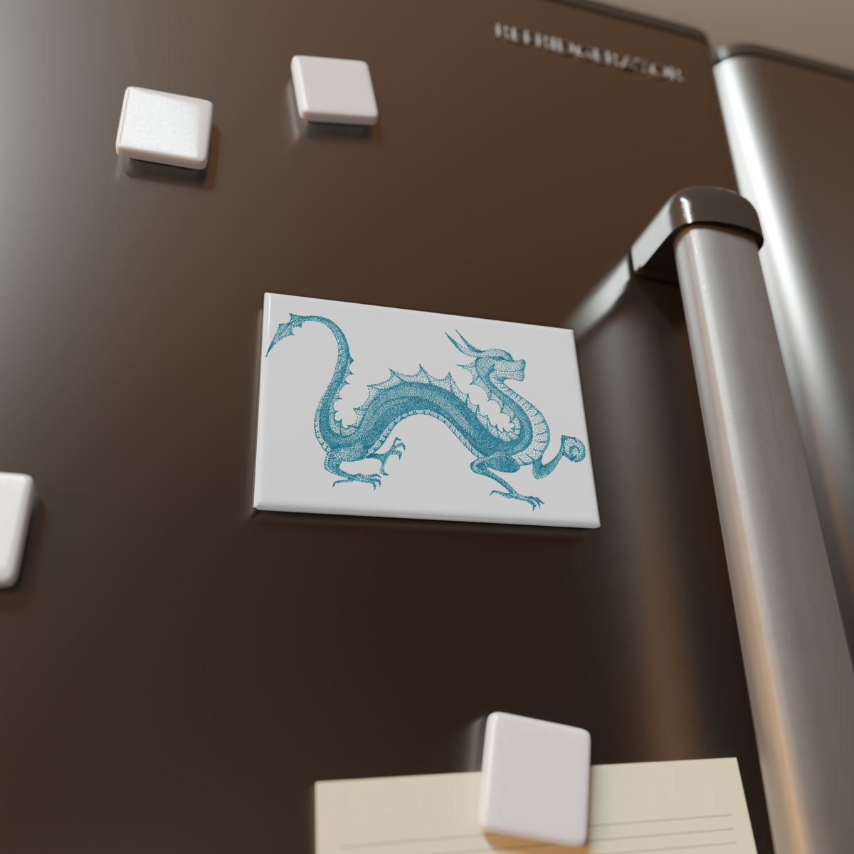 Magnet, Rectangle - Dragon
