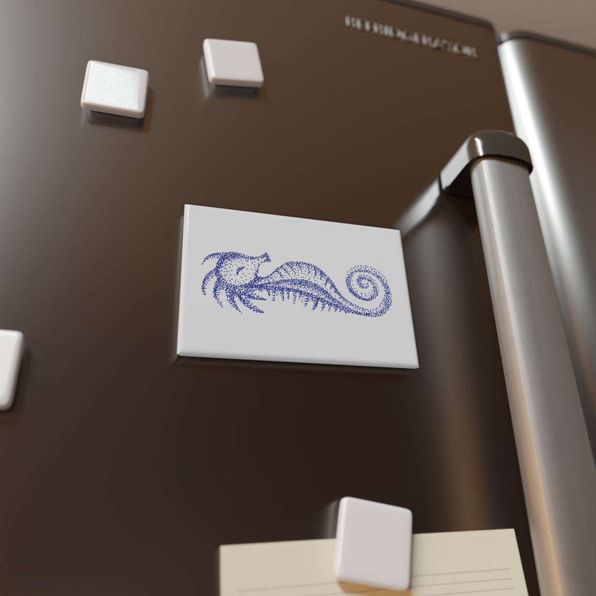 Magnet, Rectangle - Seahorse