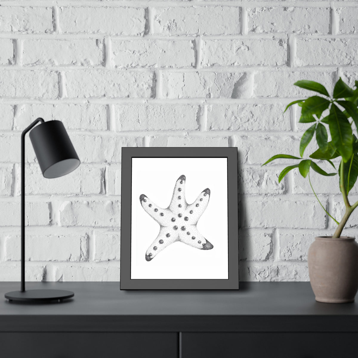 Framed Paper Posters - Chocolate Chip