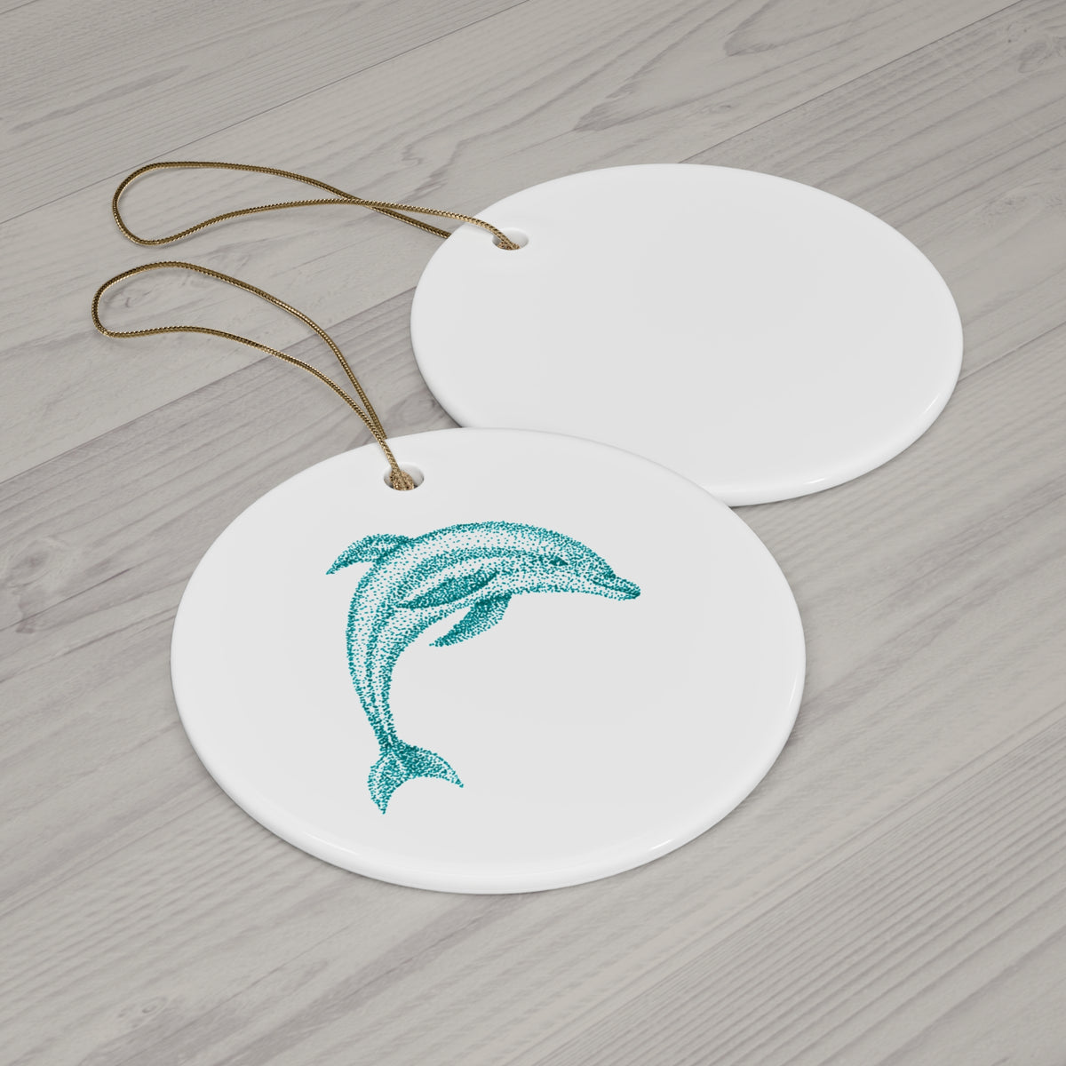 Ceramic Ornament - Dolphin