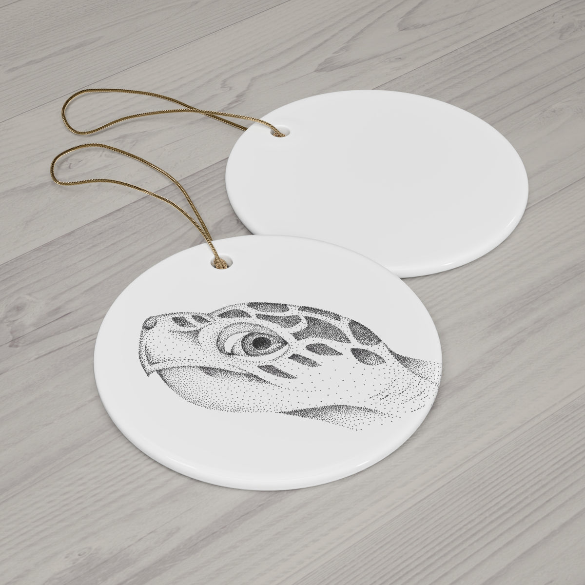 Ceramic Ornament — Sea Turtle