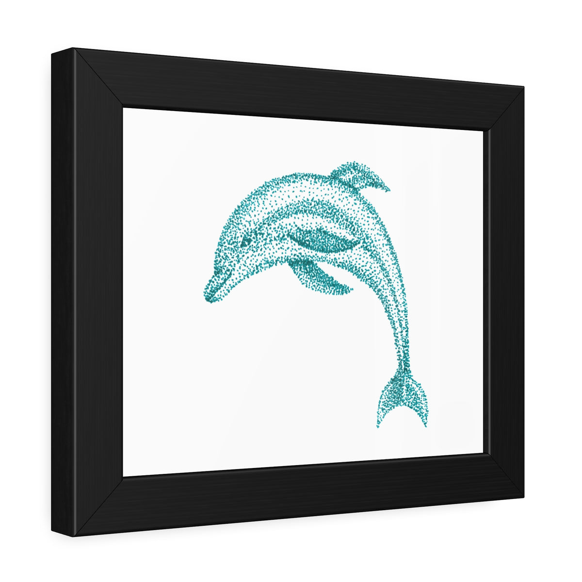 Framed Paper Posters - Dolphin
