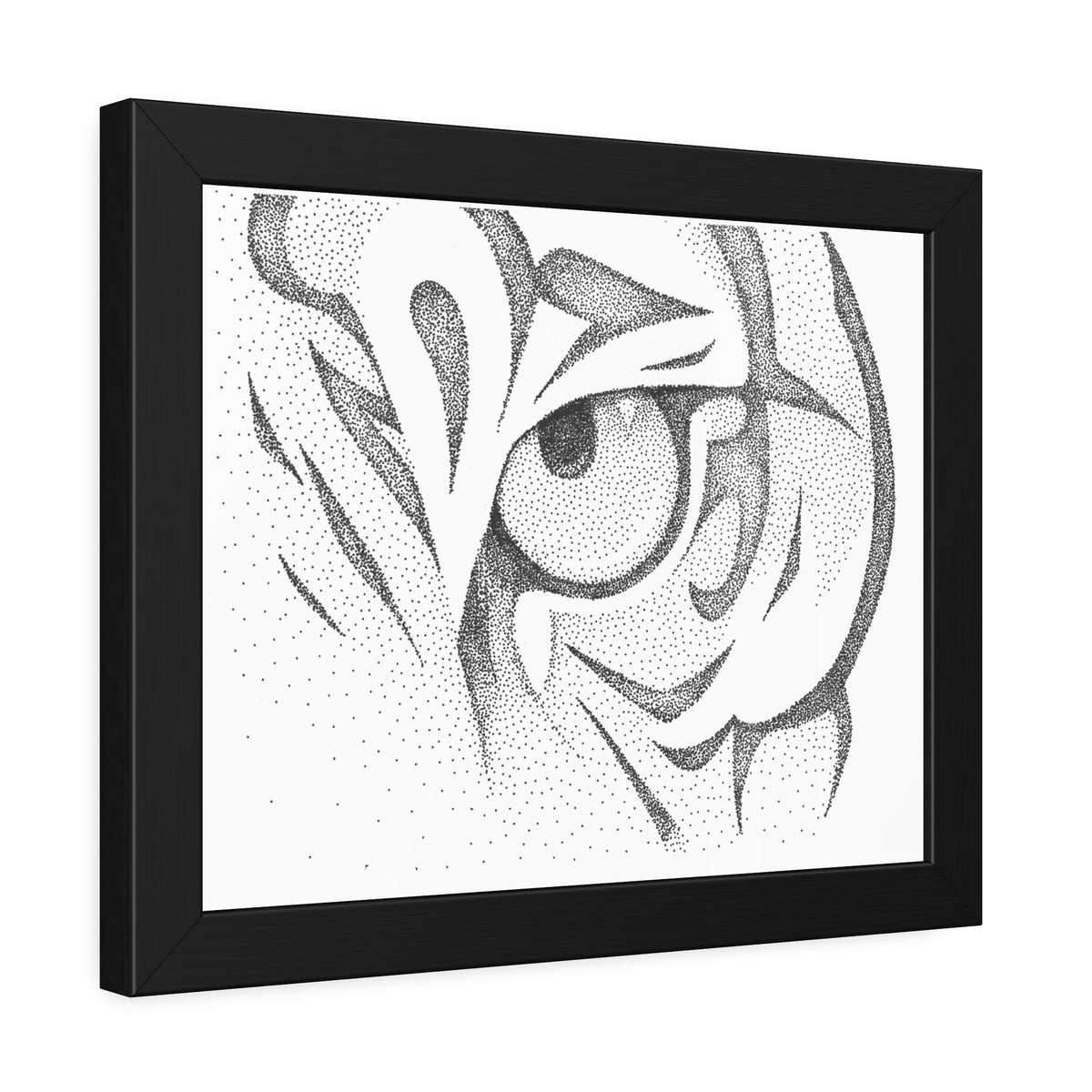 Framed Paper Posters - Tiger Eye