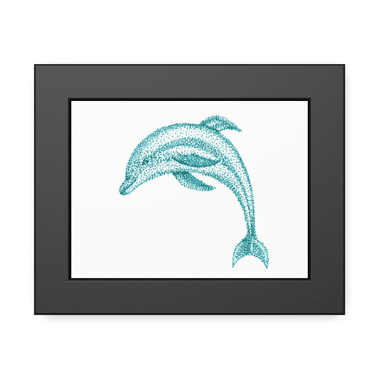 Framed Paper Posters - Dolphin