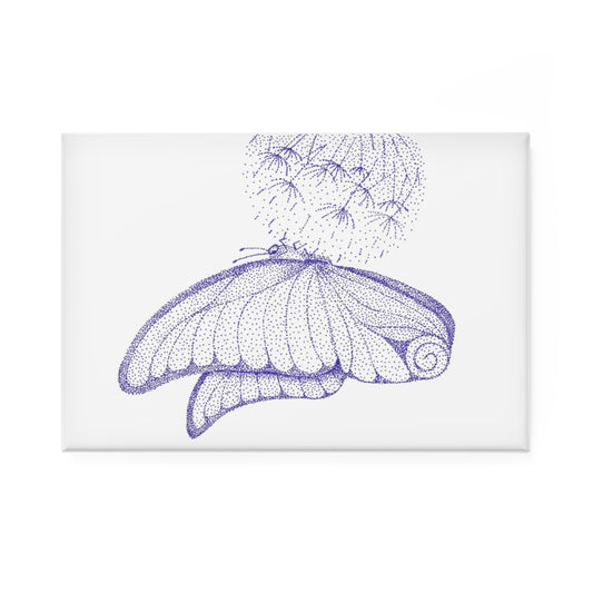 Magnet, Rectangle - Butterfly