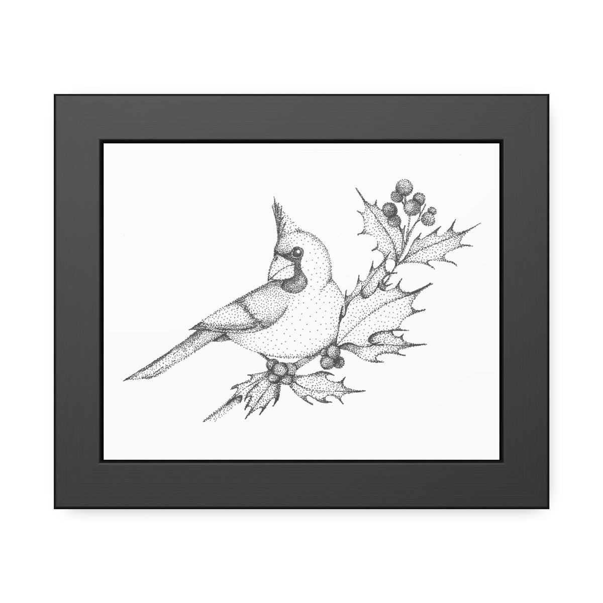 Framed Paper Posters - Cardinal