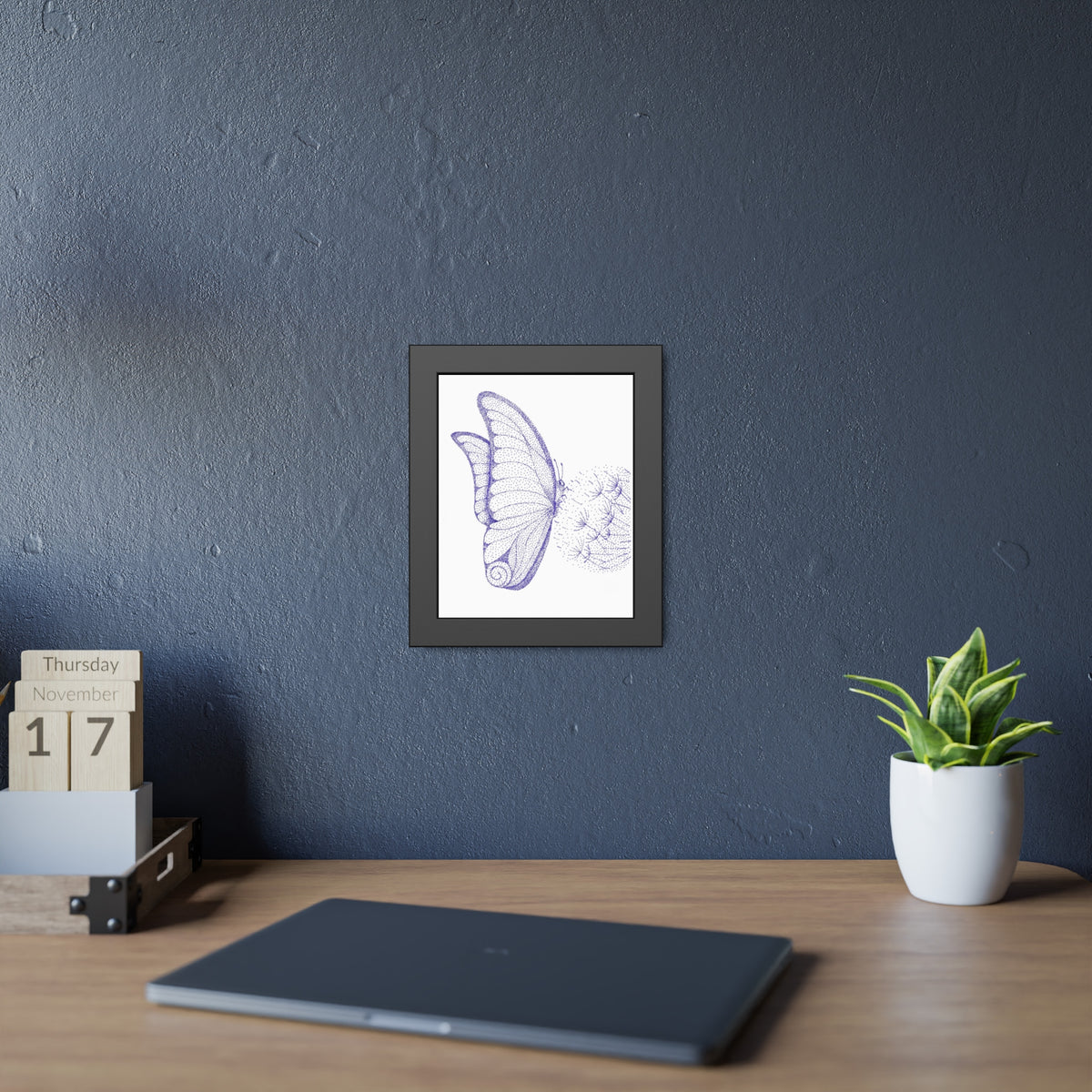 Framed Paper Posters - Butterfly