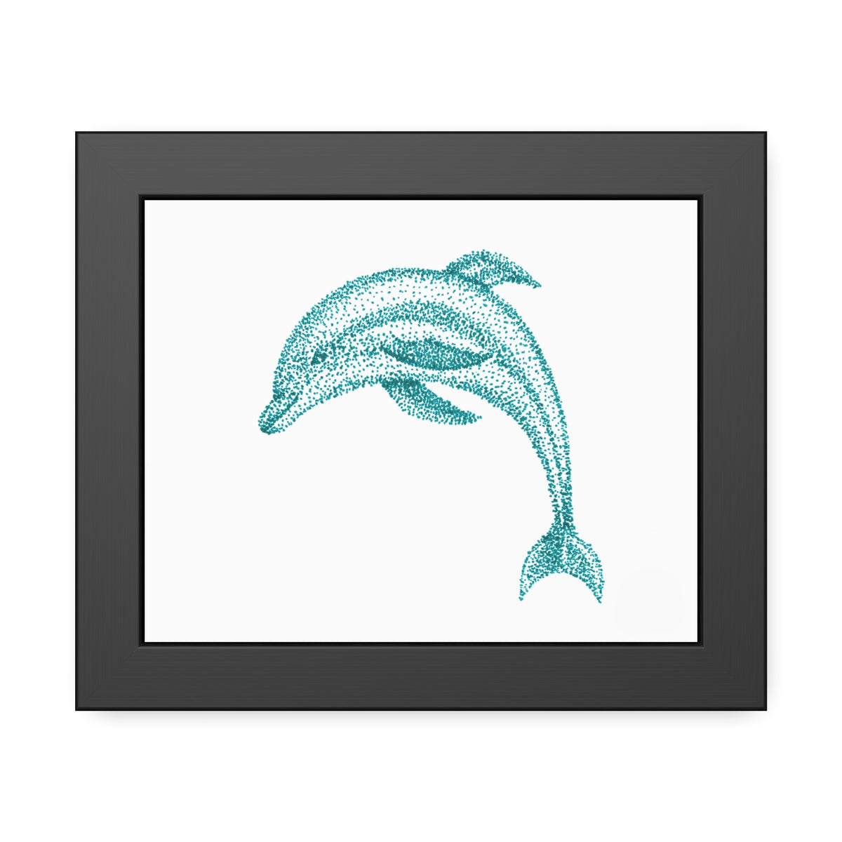 Framed Paper Posters - Dolphin