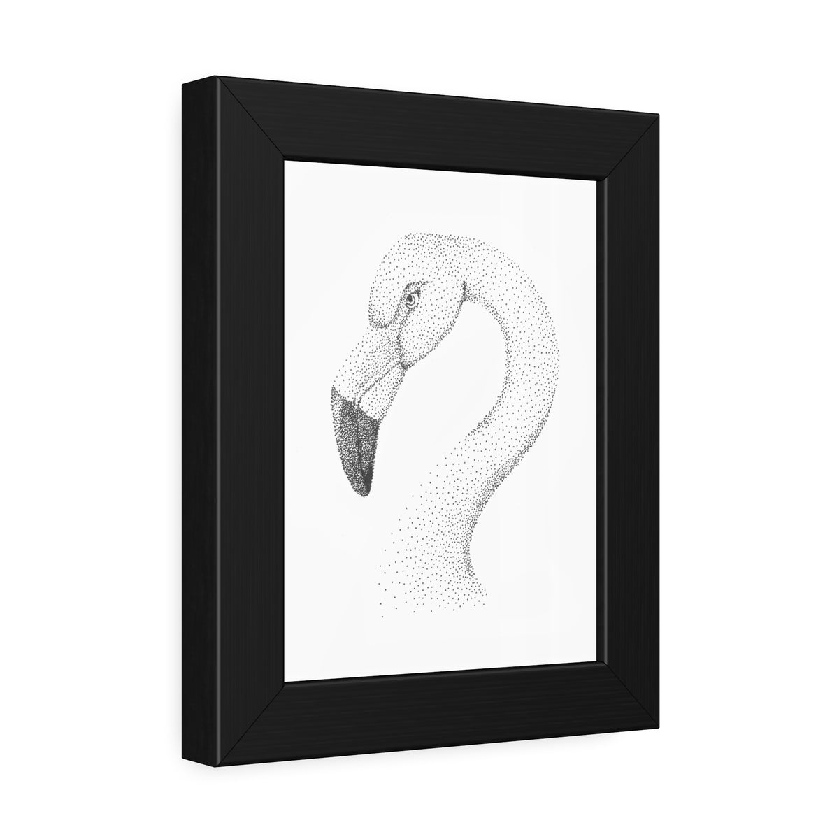 Framed Paper Posters - Flamingo