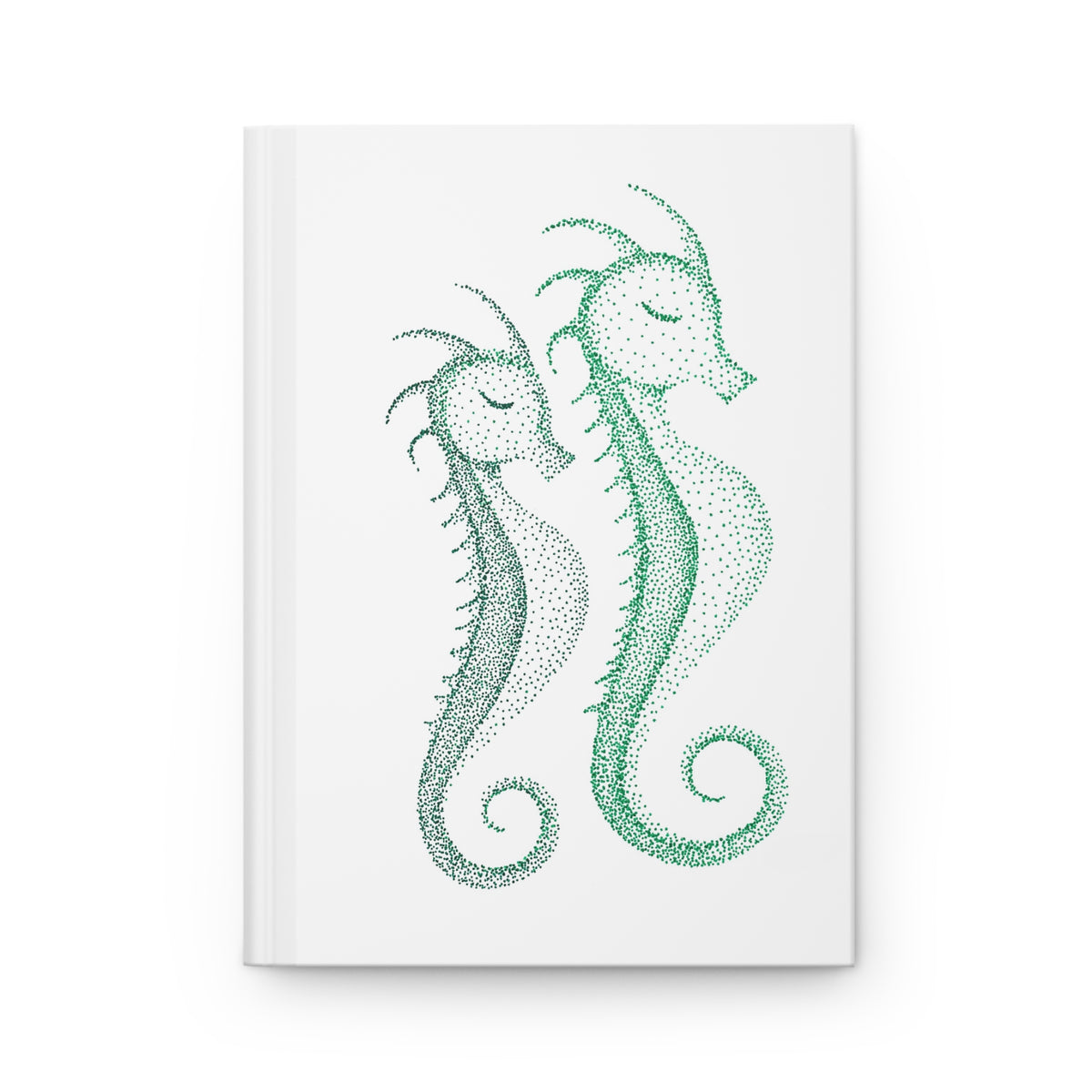 Hardcover Journal - Seahorse Pair