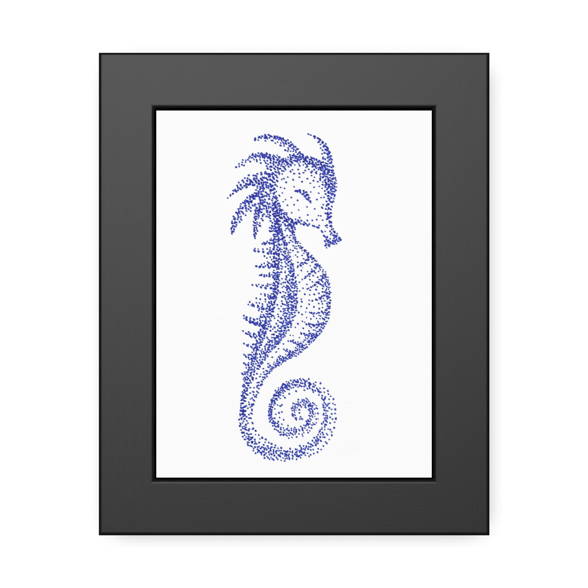 Framed Paper Posters - Seahorse
