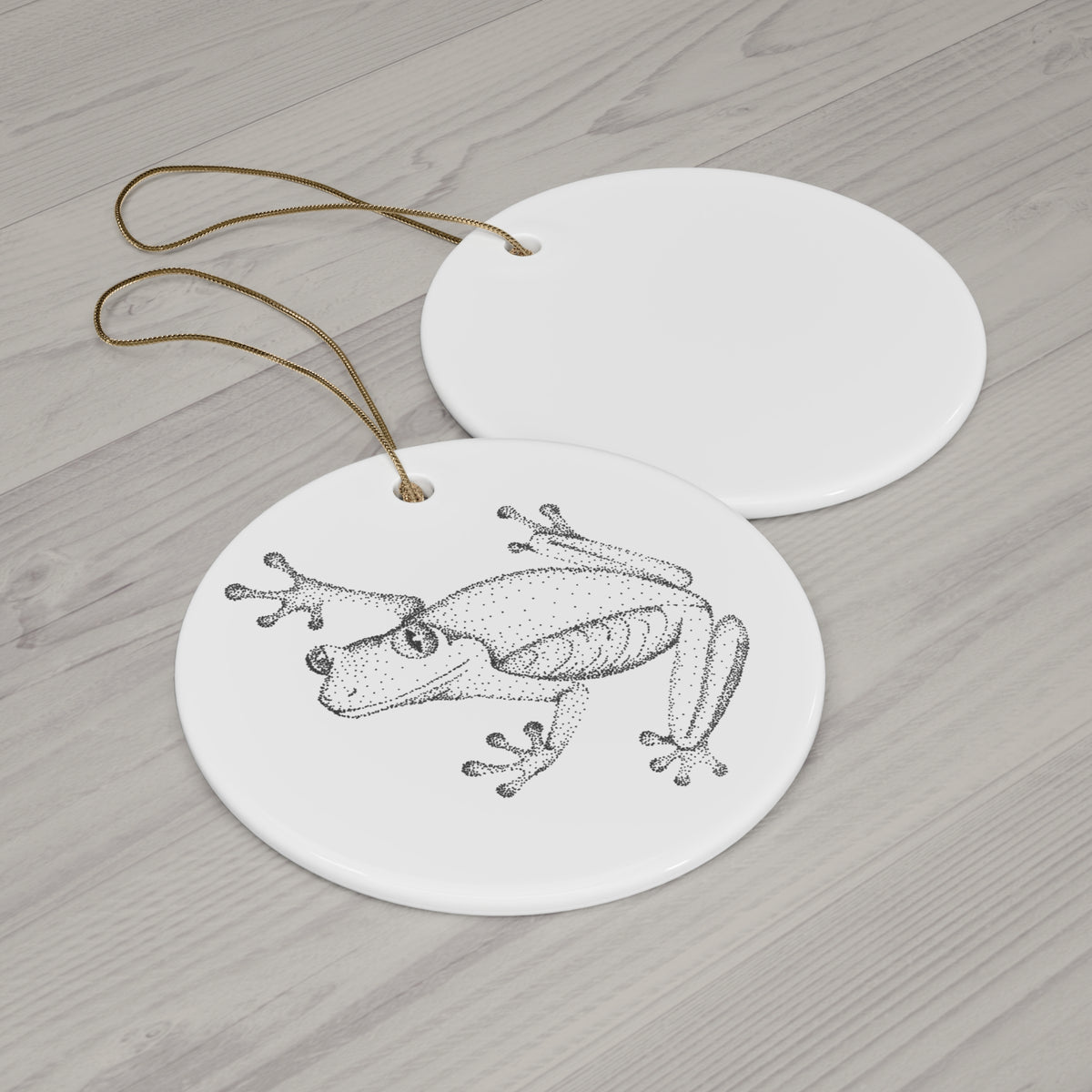 Ceramic Ornament — Tree Frog