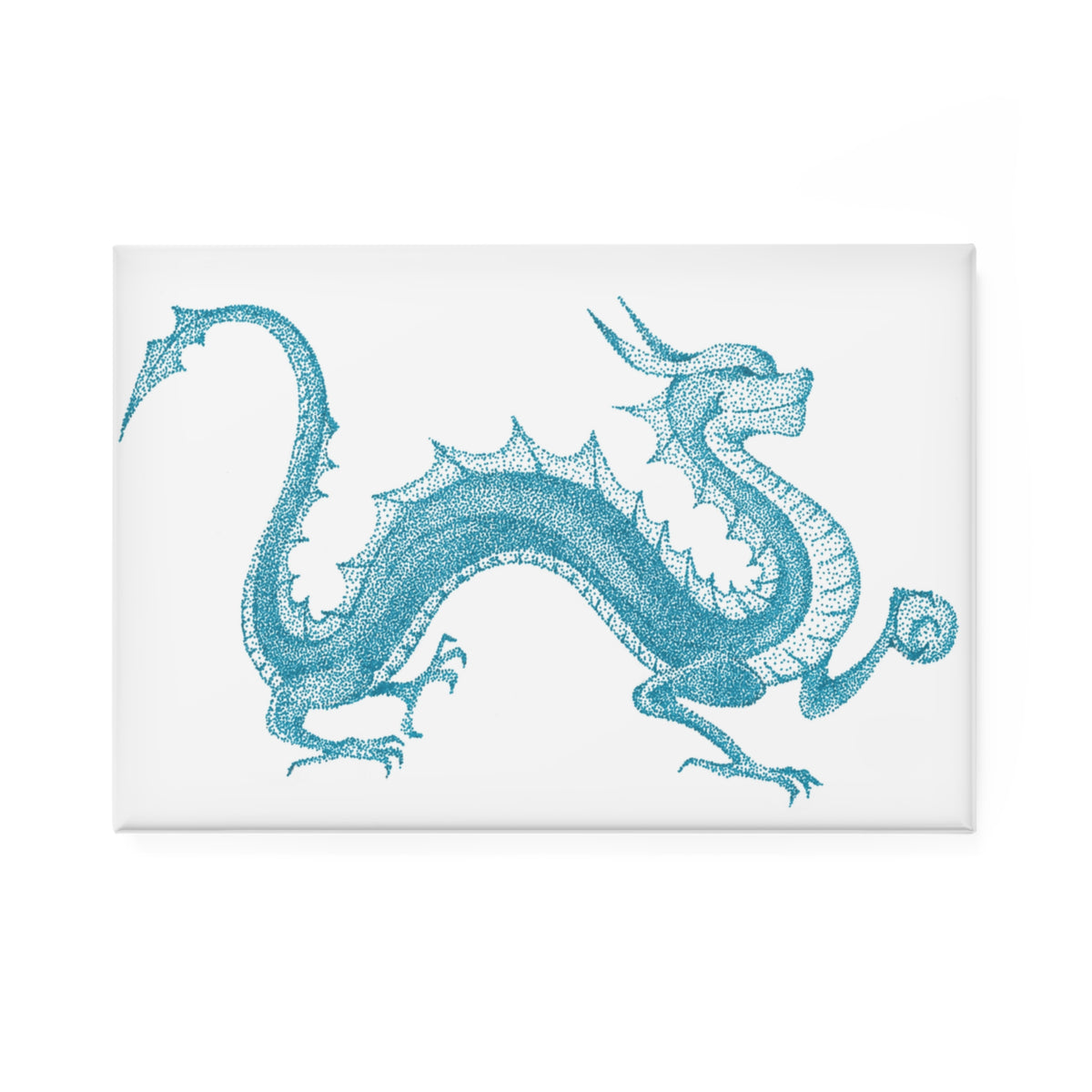 Magnet, Rectangle - Dragon