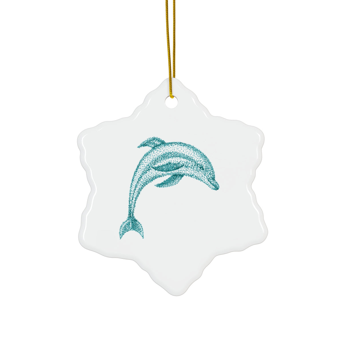 Ceramic Ornament - Dolphin