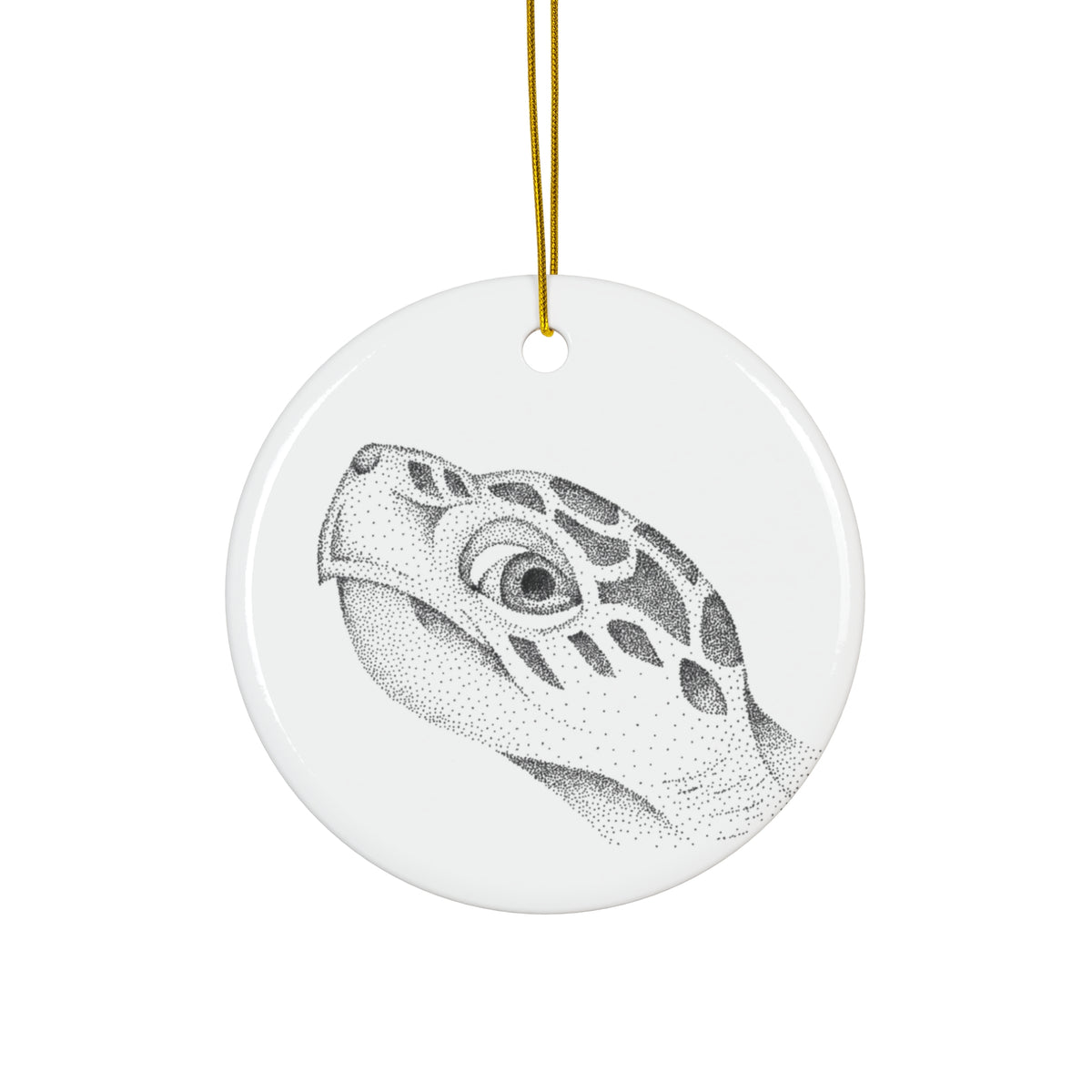Ceramic Ornament — Sea Turtle
