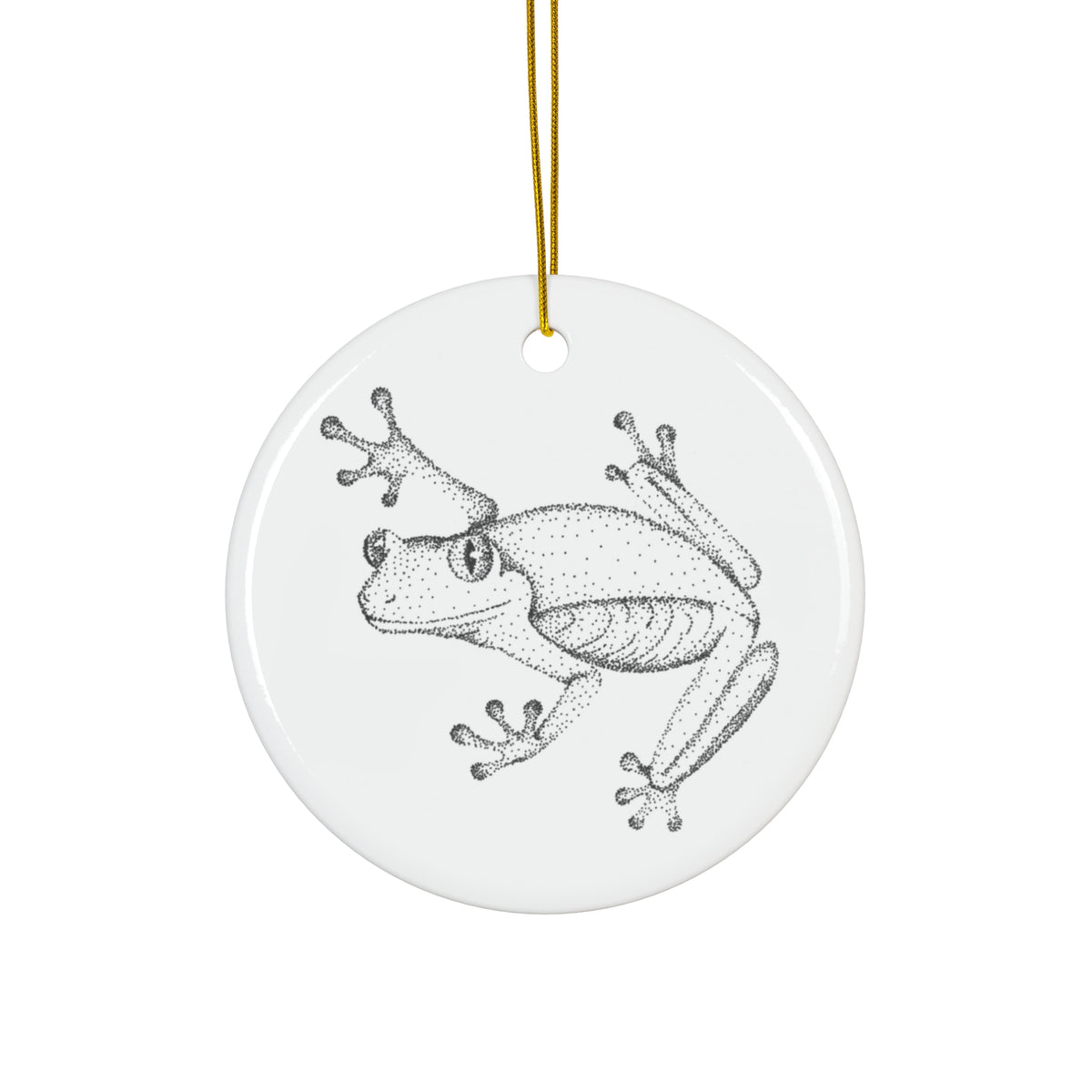 Ceramic Ornament — Tree Frog