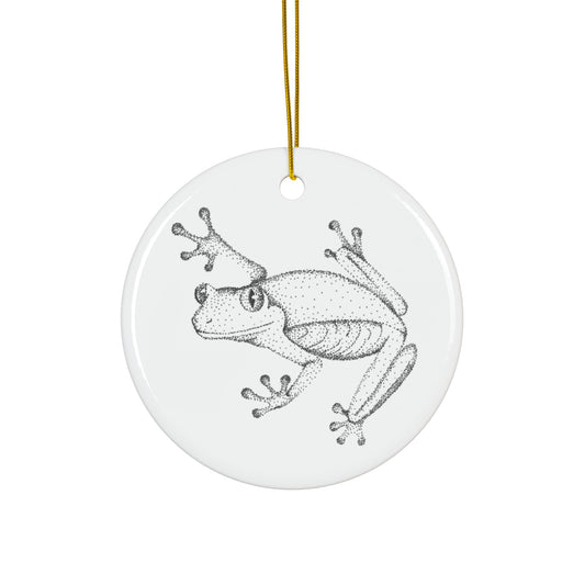 Ceramic Ornament — Tree Frog