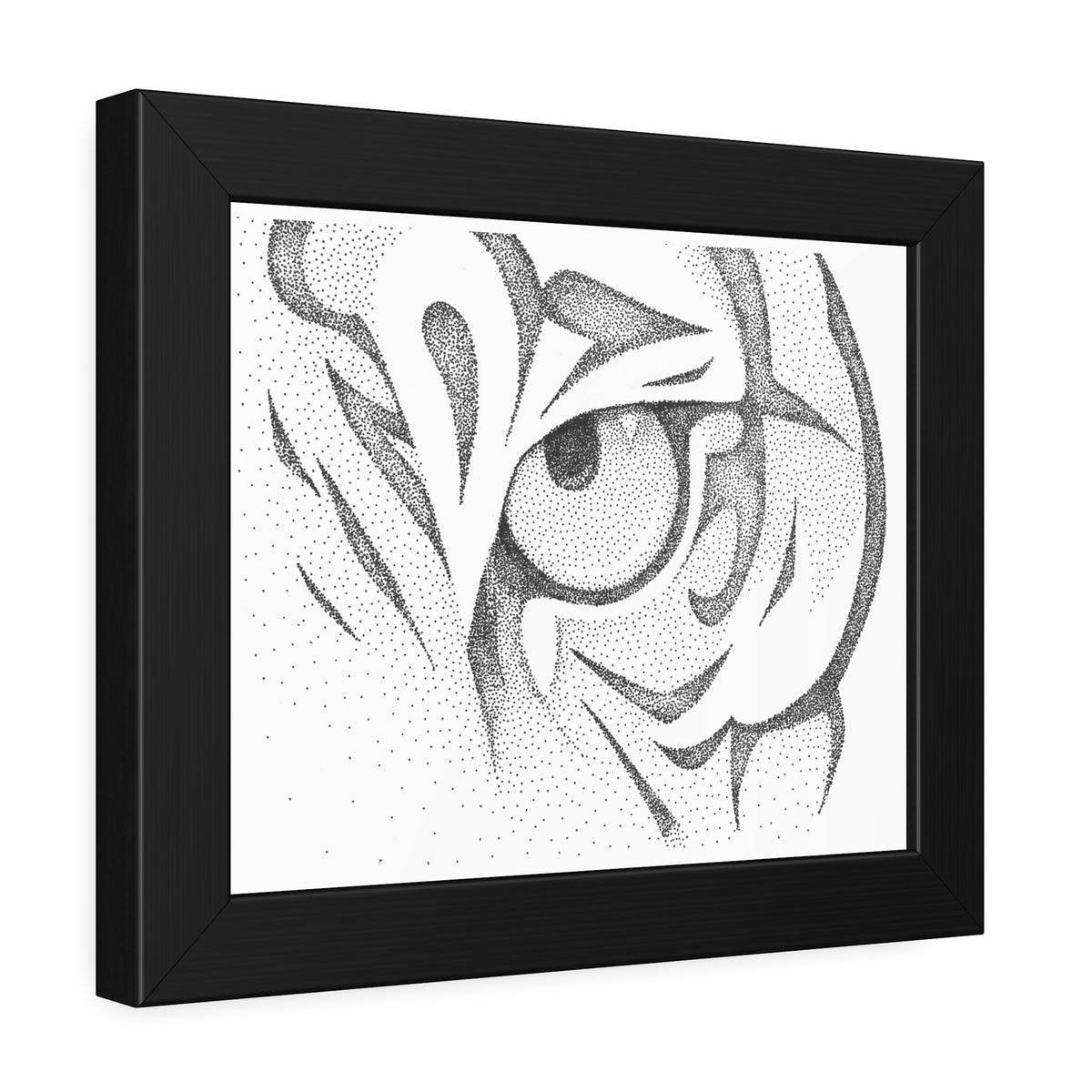 Framed Paper Posters - Tiger Eye