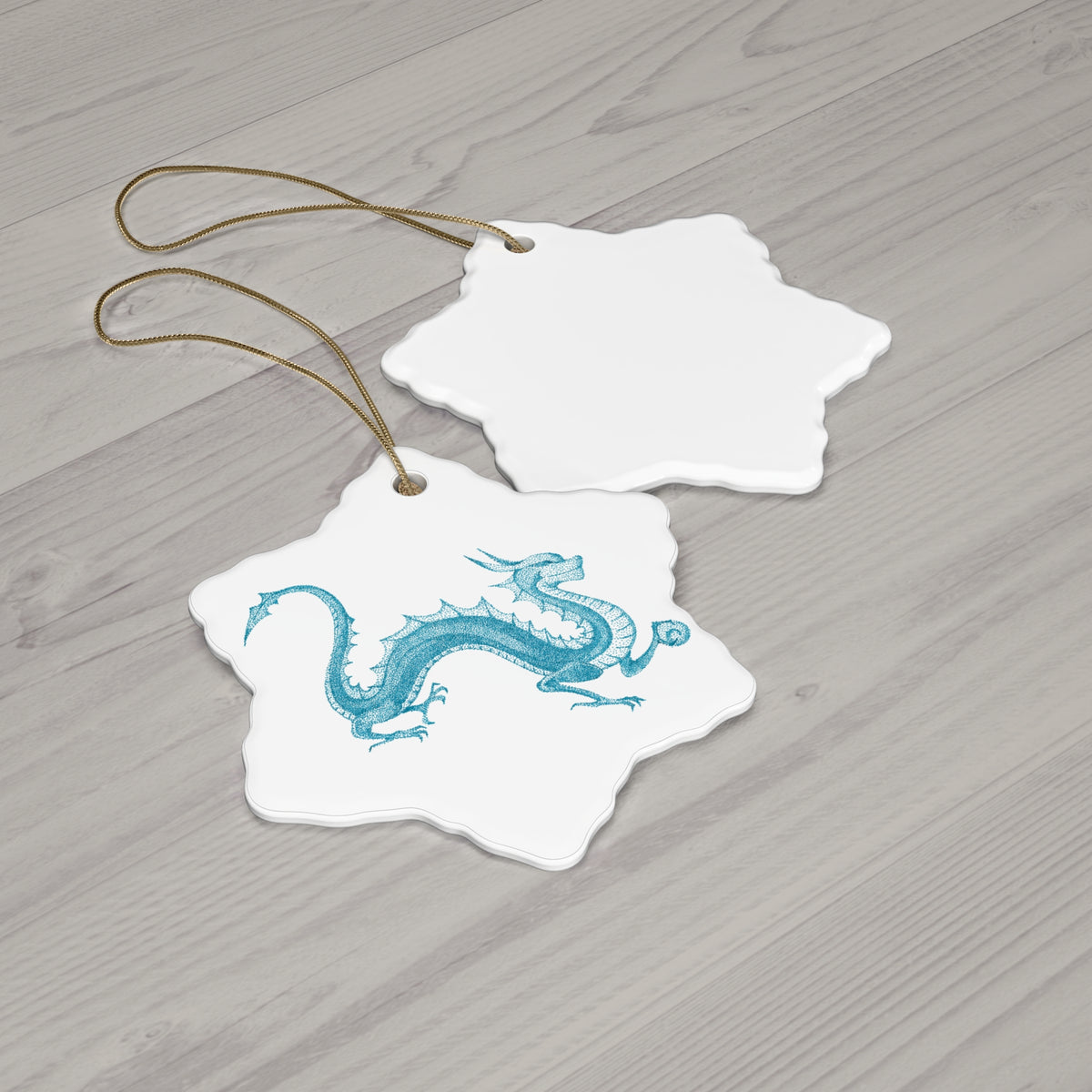 Ceramic Ornament — Water Dragon