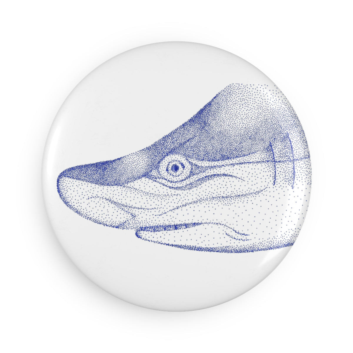 Button Magnet, Round - Sandbar Shark