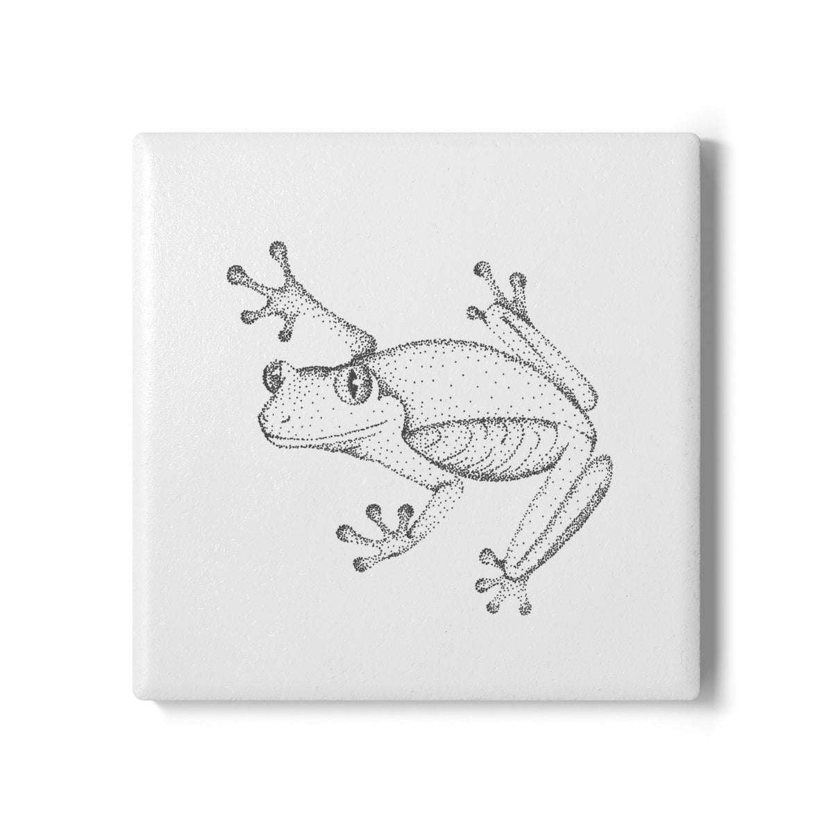 Ceramic Drink Coaster Set — Tree Frog