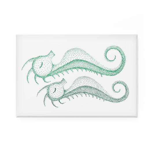 Magnet, Rectangle - Seahorse Pair