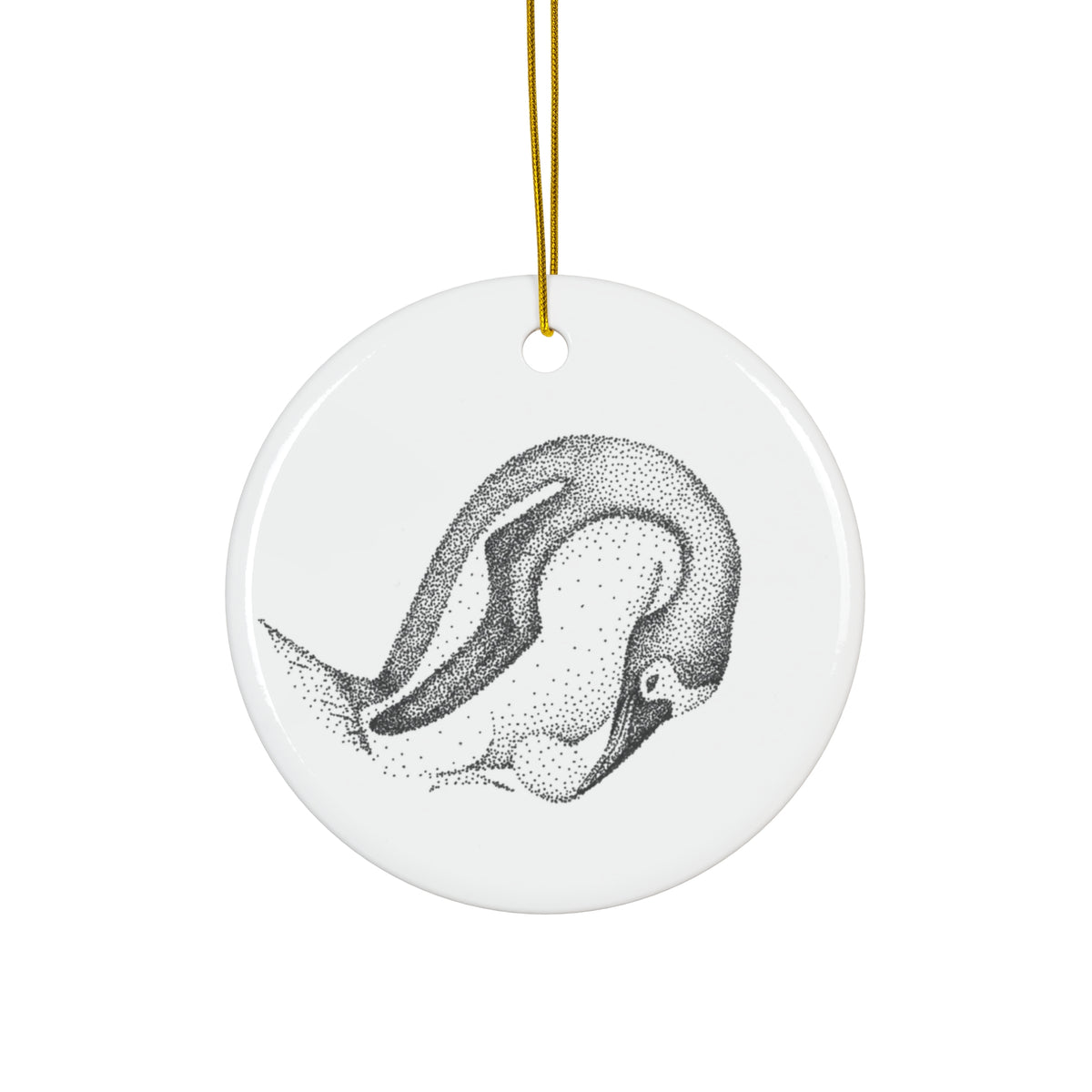 Ceramic Ornament — Penguin