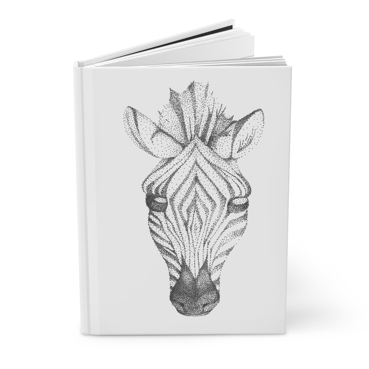 Hardcover Journal - Zebra