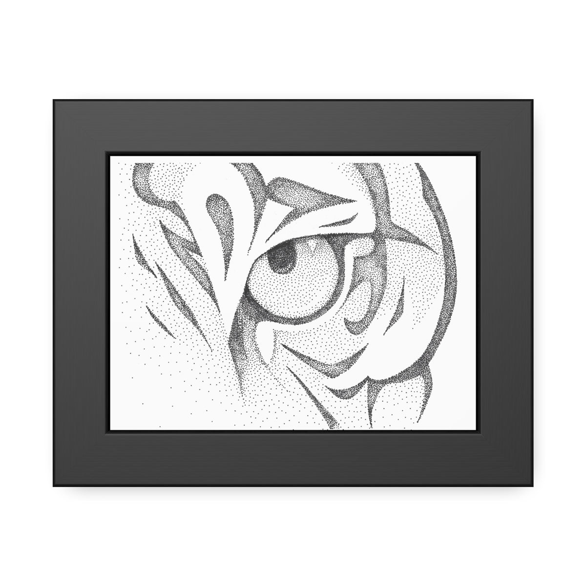 Framed Paper Posters - Tiger Eye