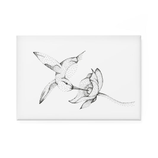 Magnet, Rectangle - Hummingbird