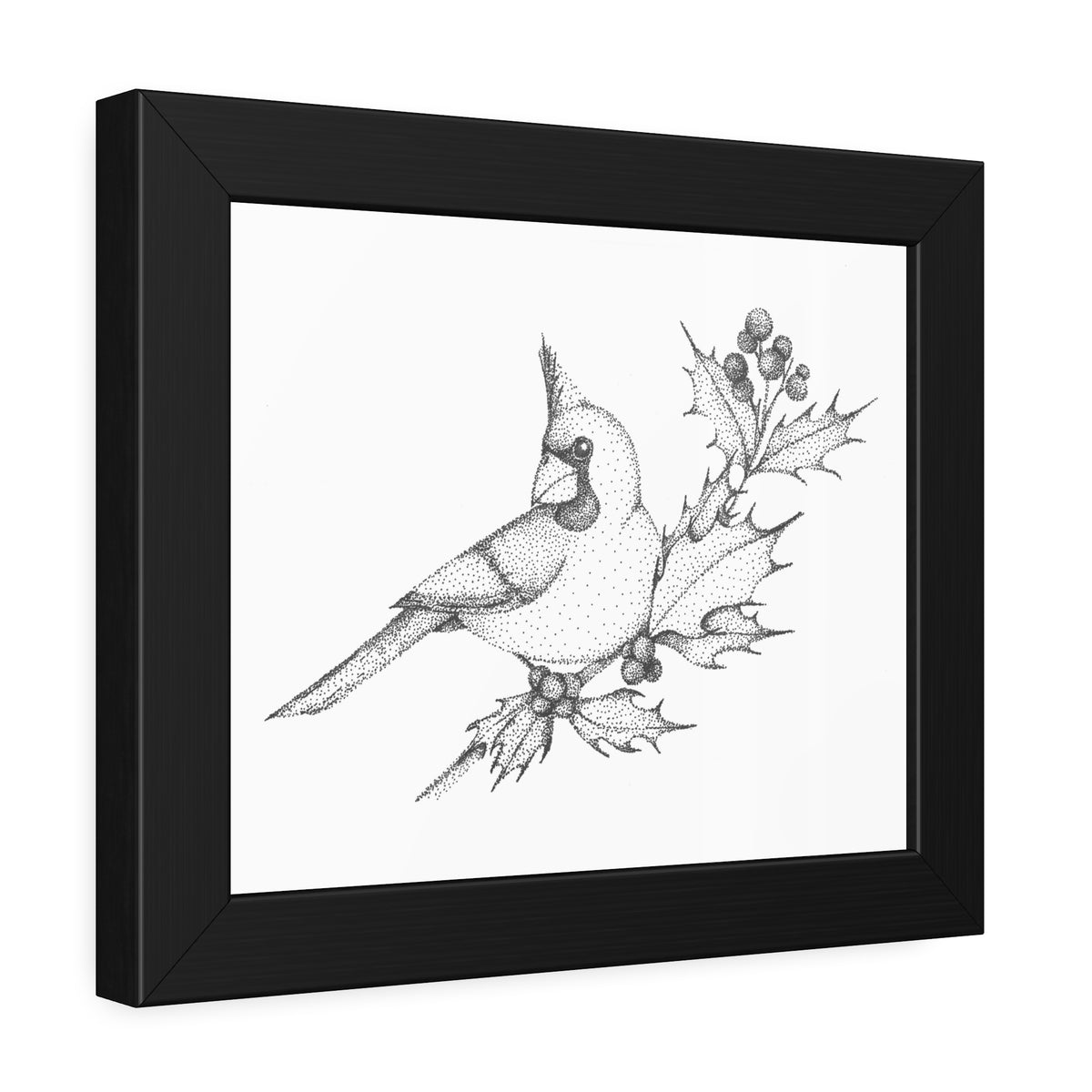 Framed Paper Posters - Cardinal