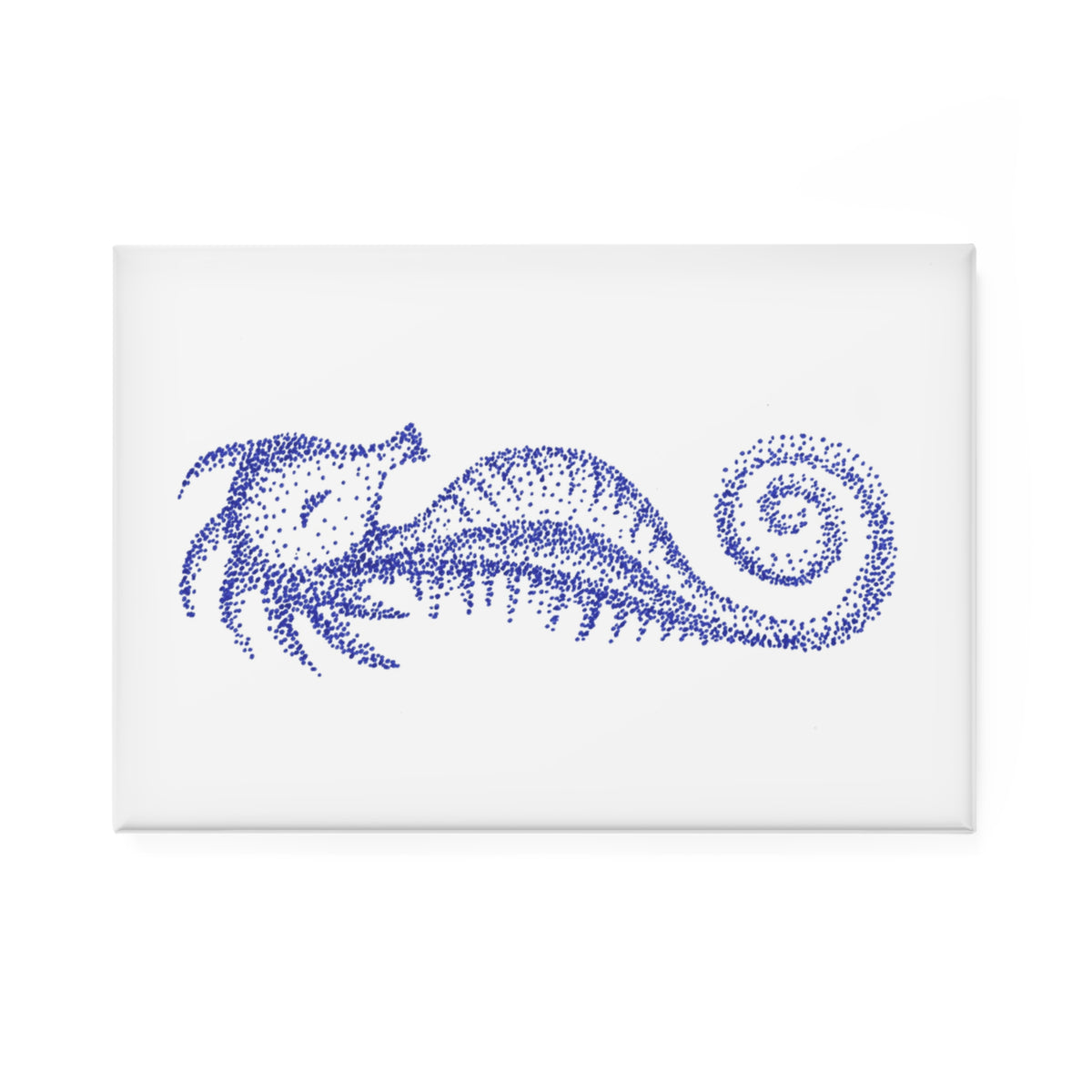 Magnet, Rectangle - Seahorse