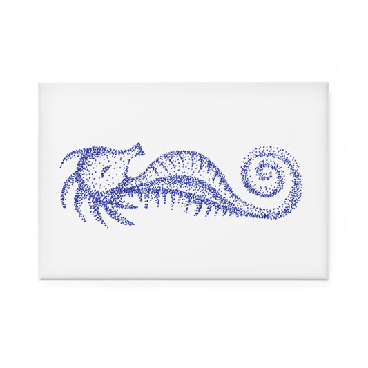 Magnet, Rectangle - Seahorse