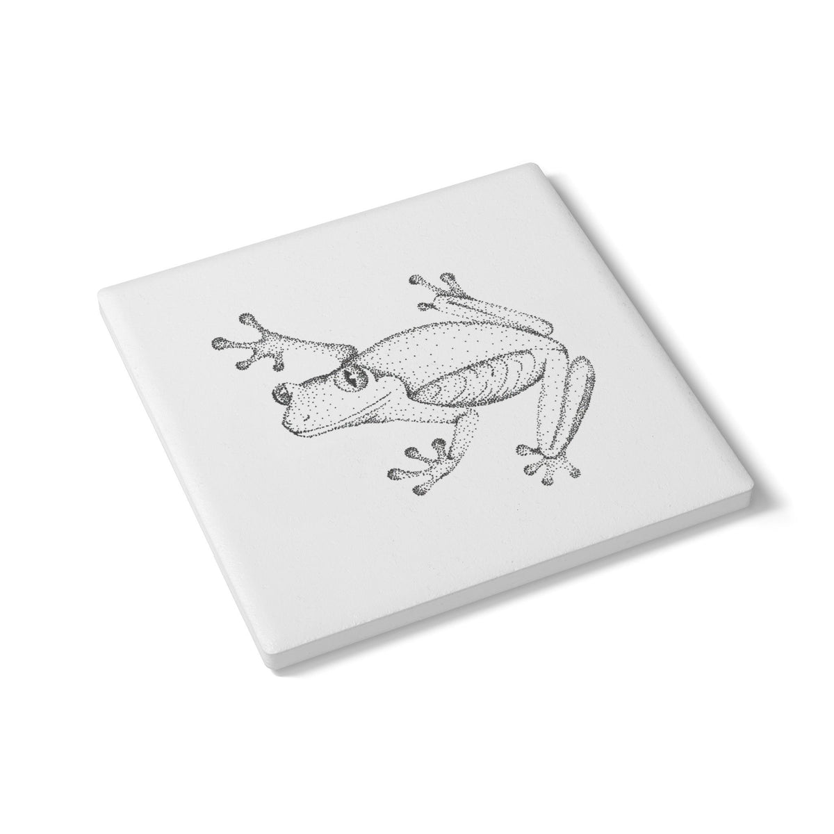 Ceramic Drink Coaster Set — Tree Frog
