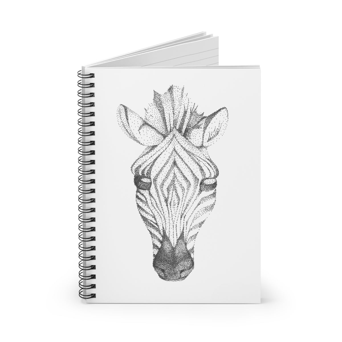 Spiral Notebook - Zebra