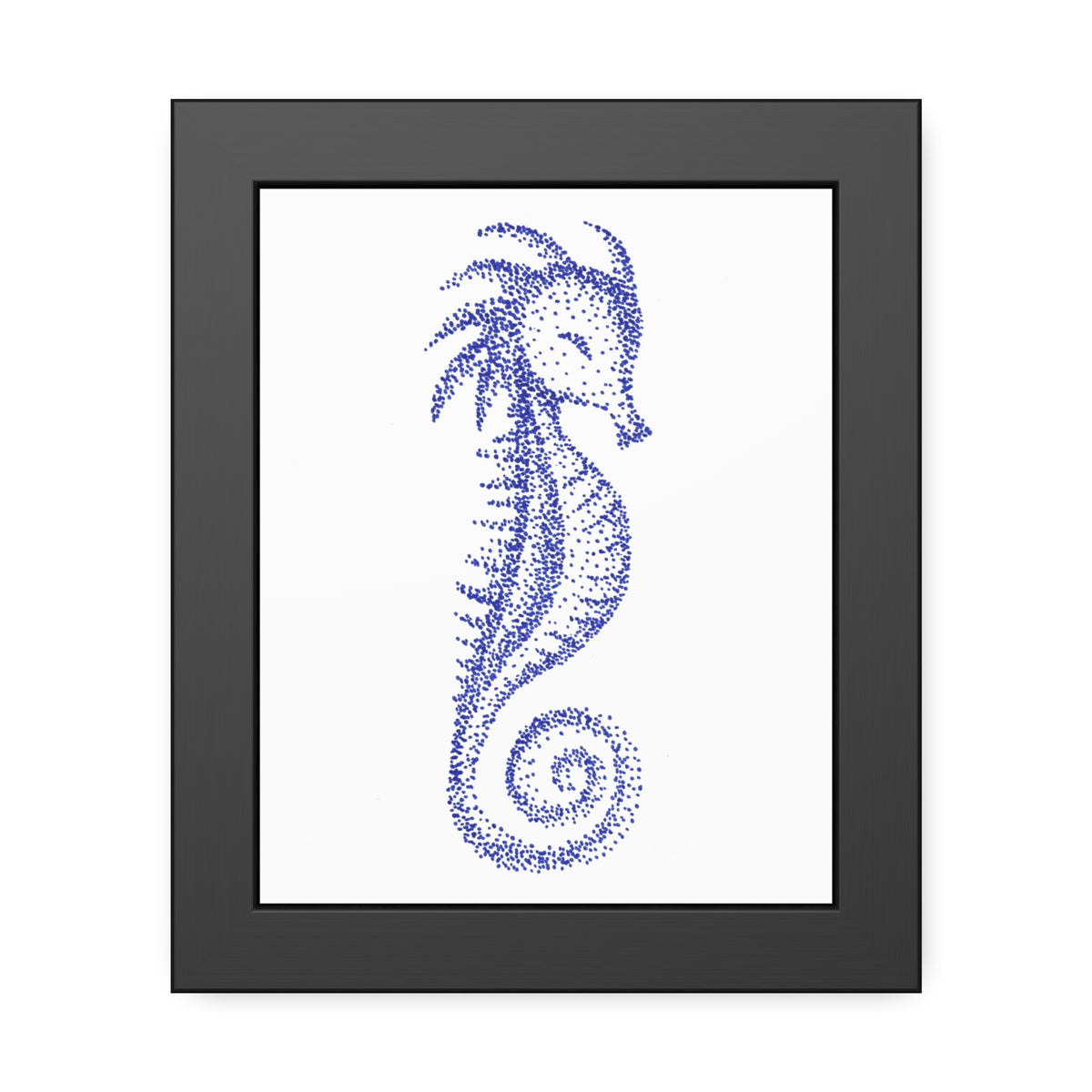 Framed Paper Posters - Seahorse