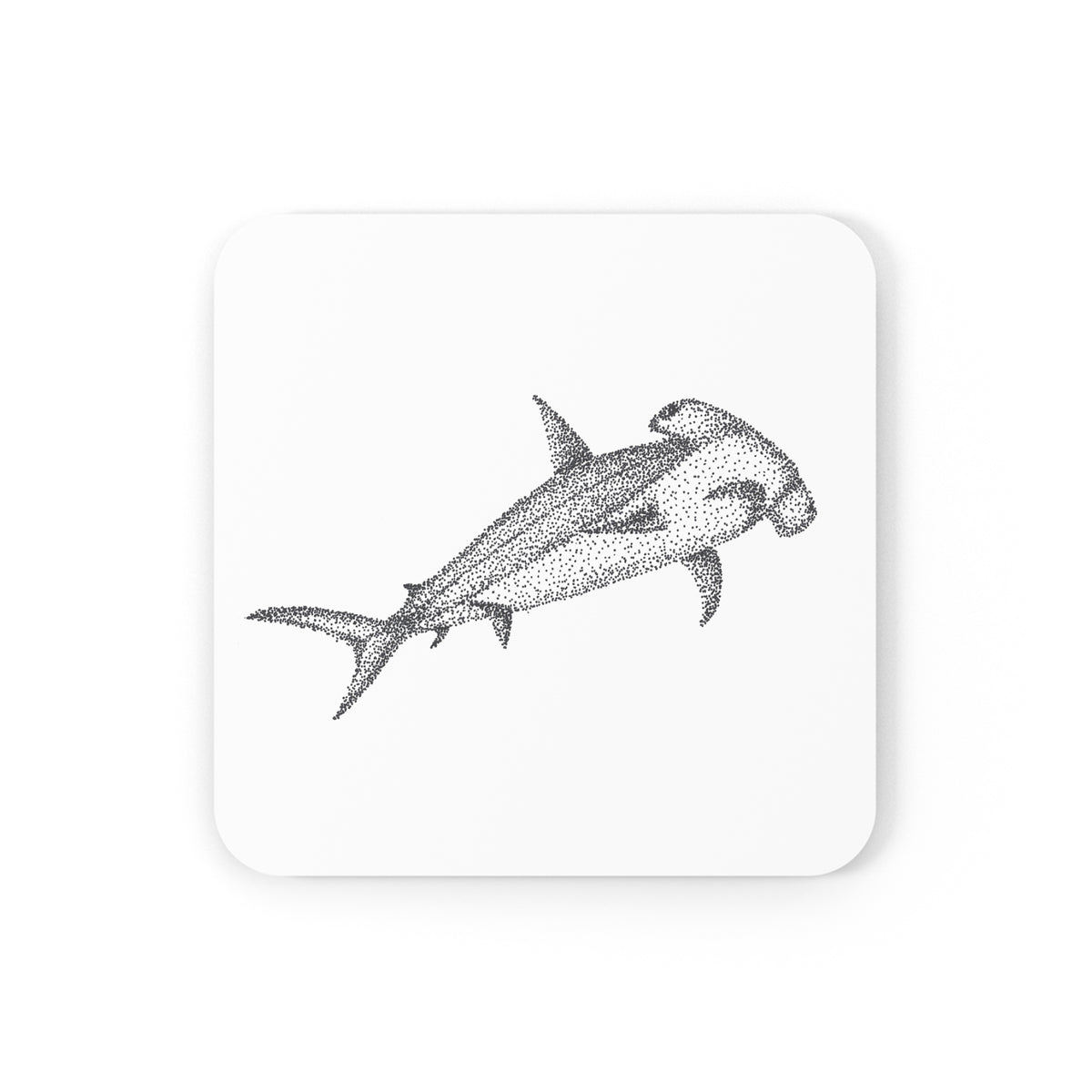 Cork Back Coaster - Hammerhead