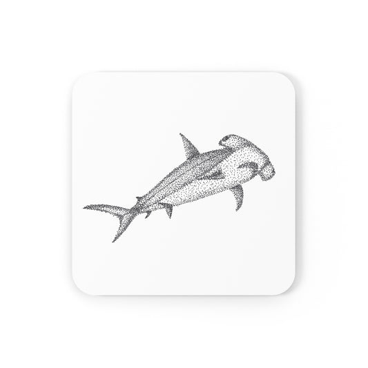 Cork Back Coaster - Hammerhead