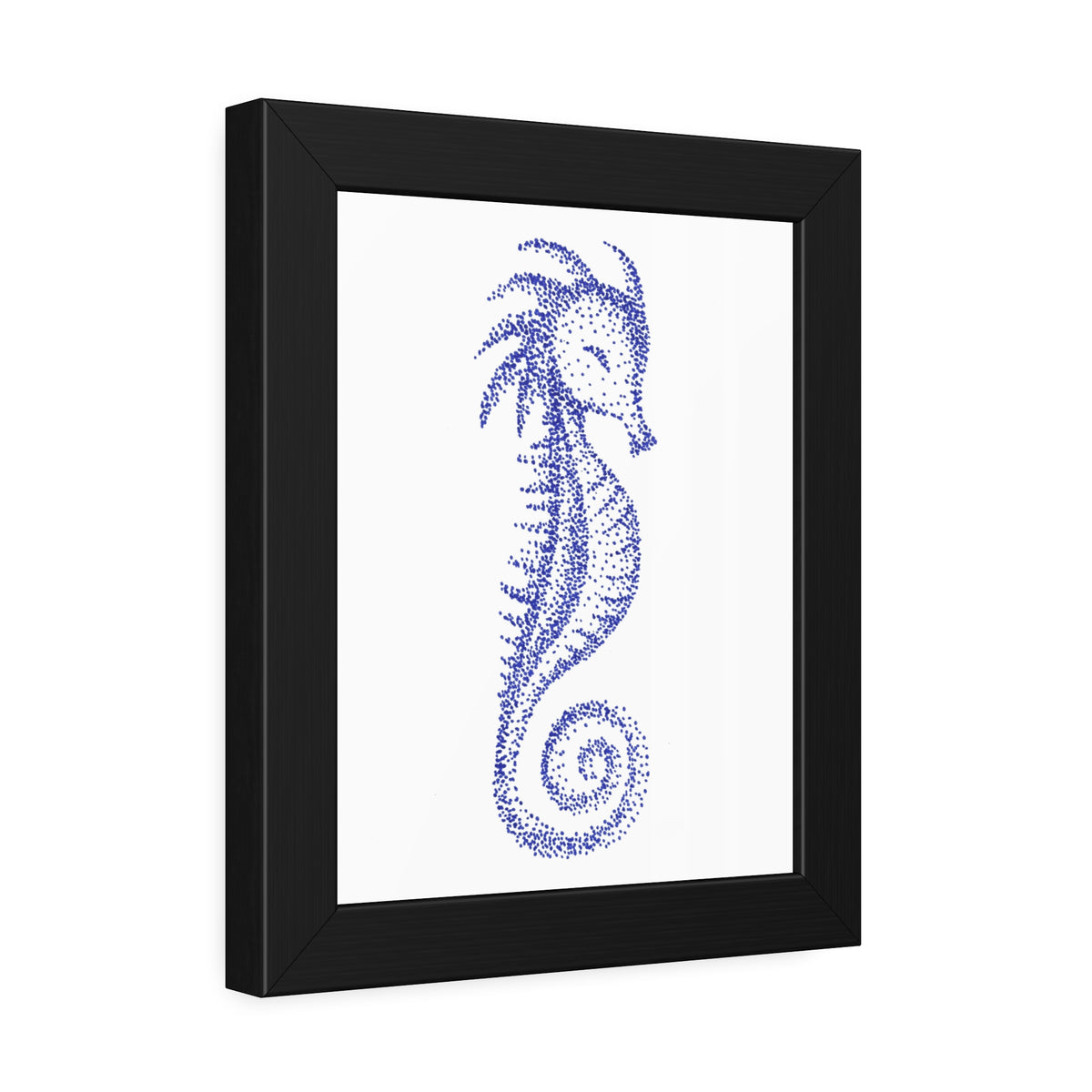 Framed Paper Posters - Seahorse