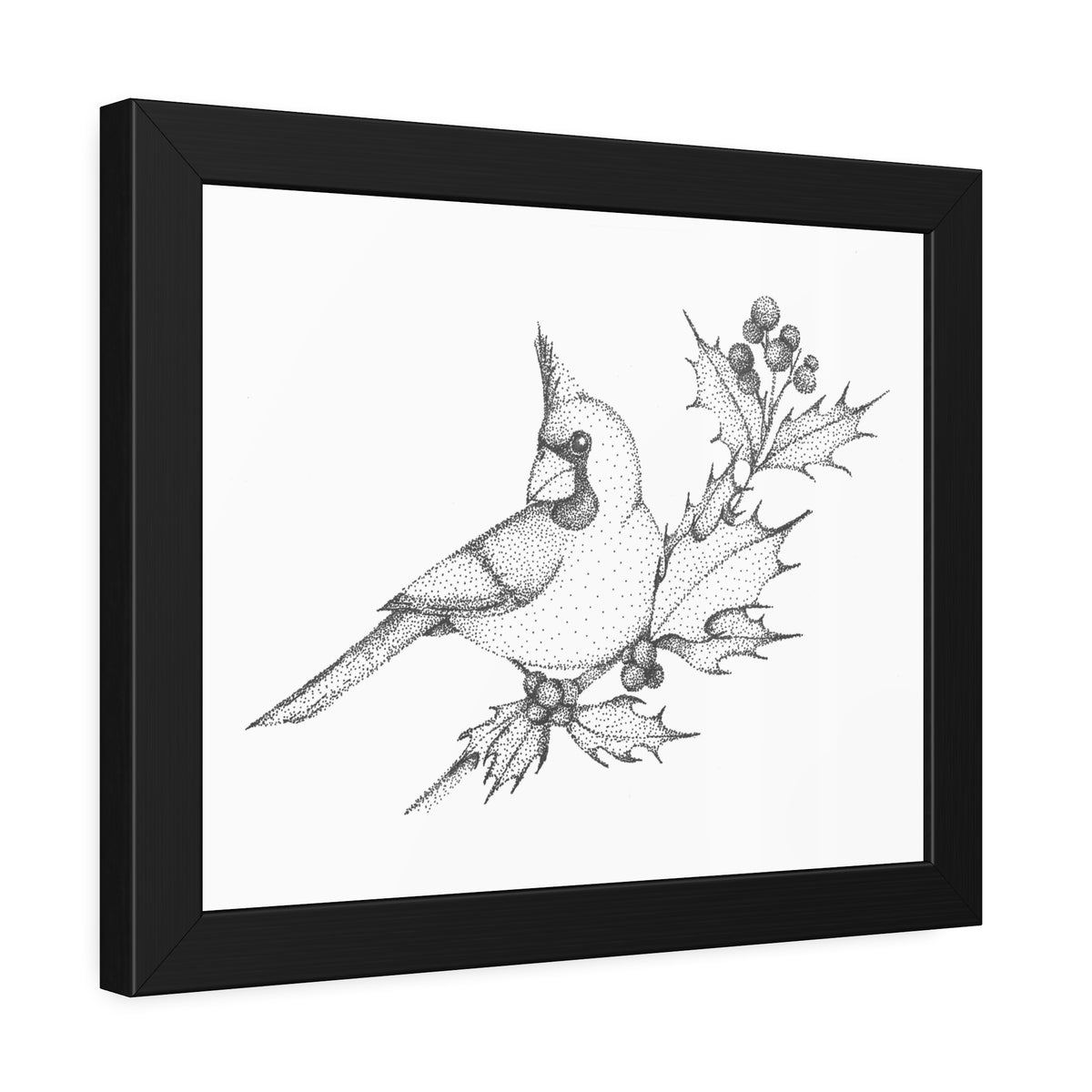 Framed Paper Posters - Cardinal