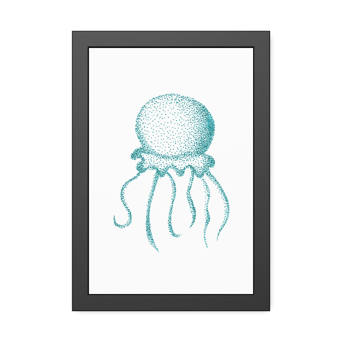 Framed Paper Posters - Jellyfish