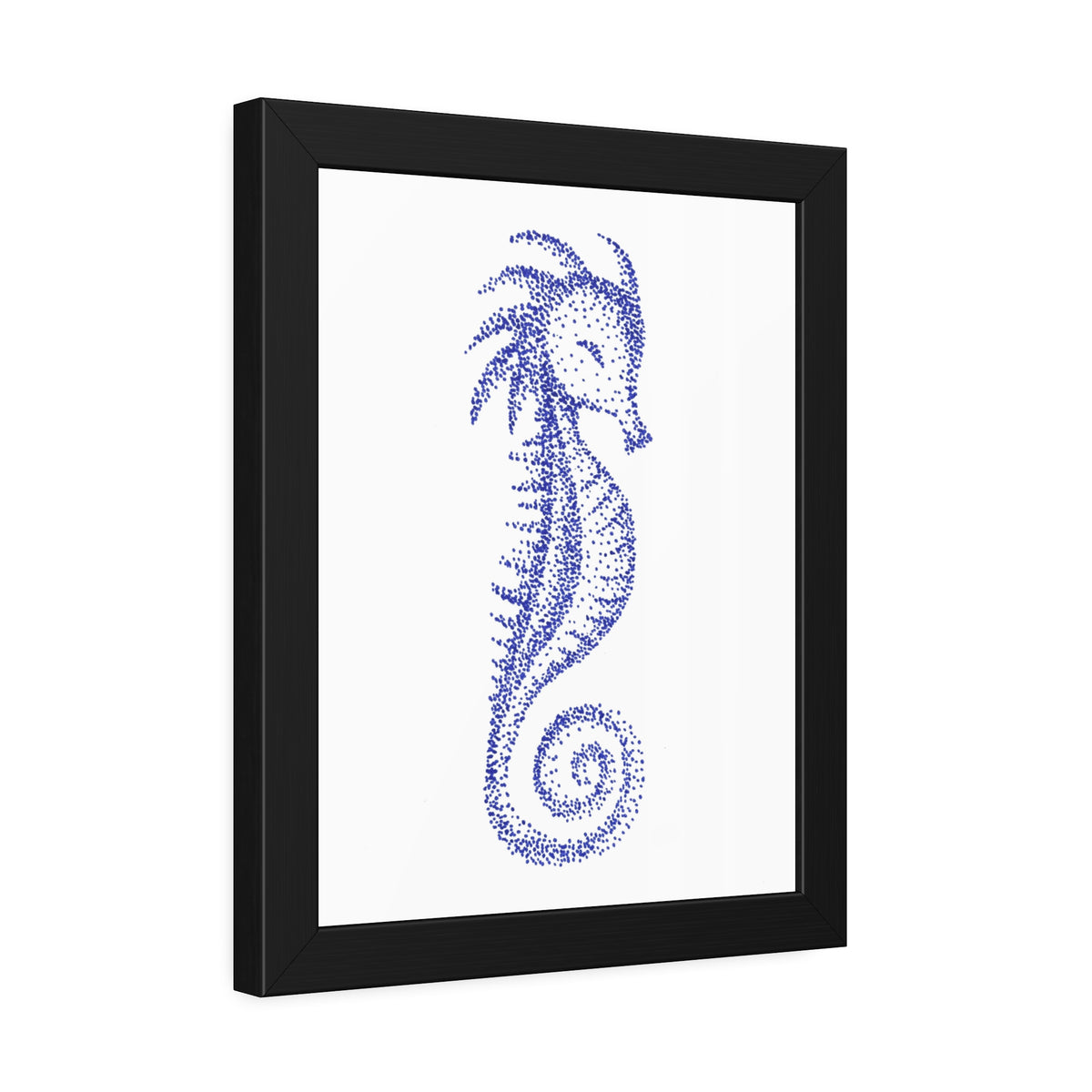 Framed Paper Posters - Seahorse