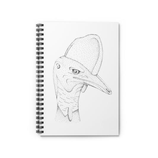 Spiral Notebook - Cassowary
