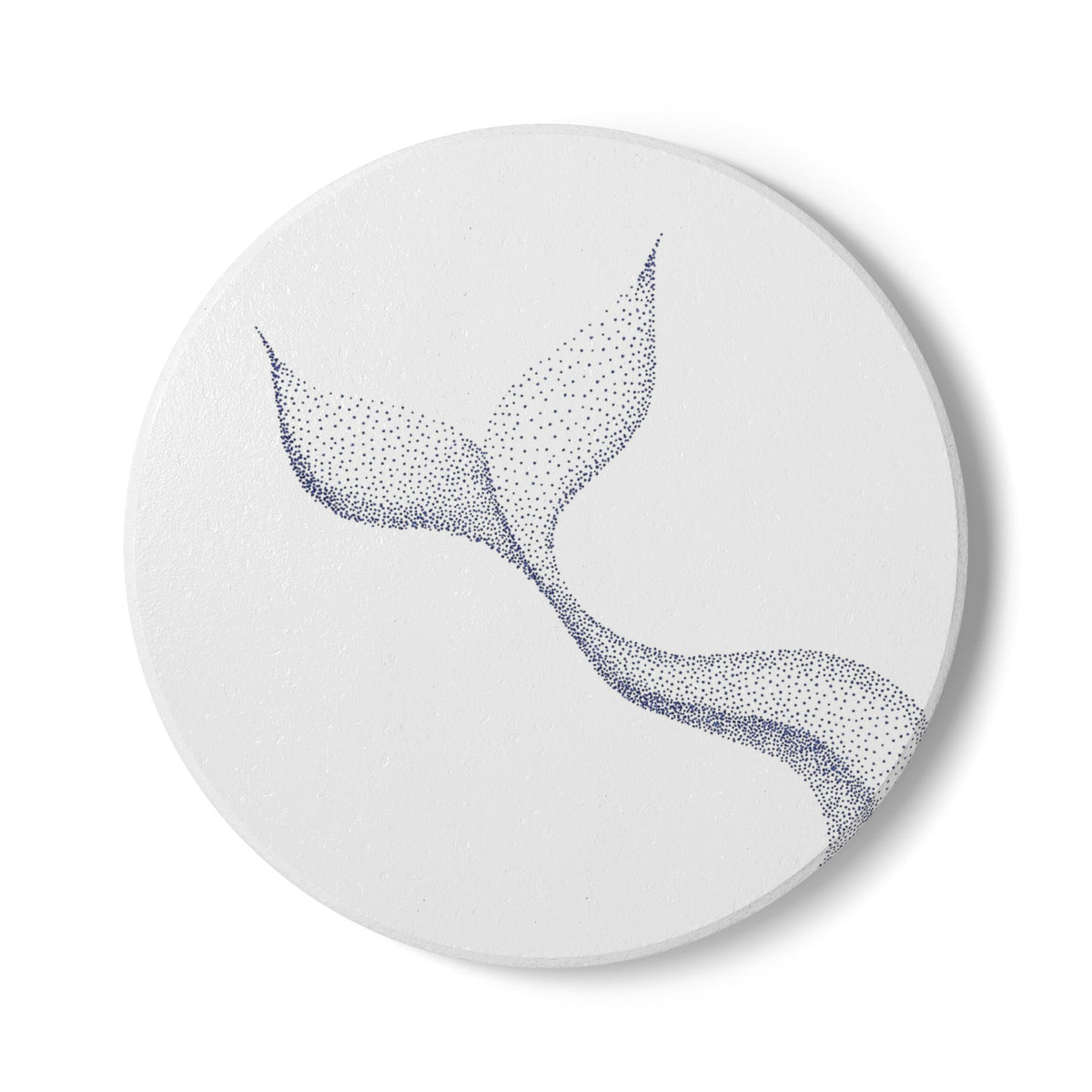 Ceramic Drink Coaster Set – Ocean Tail