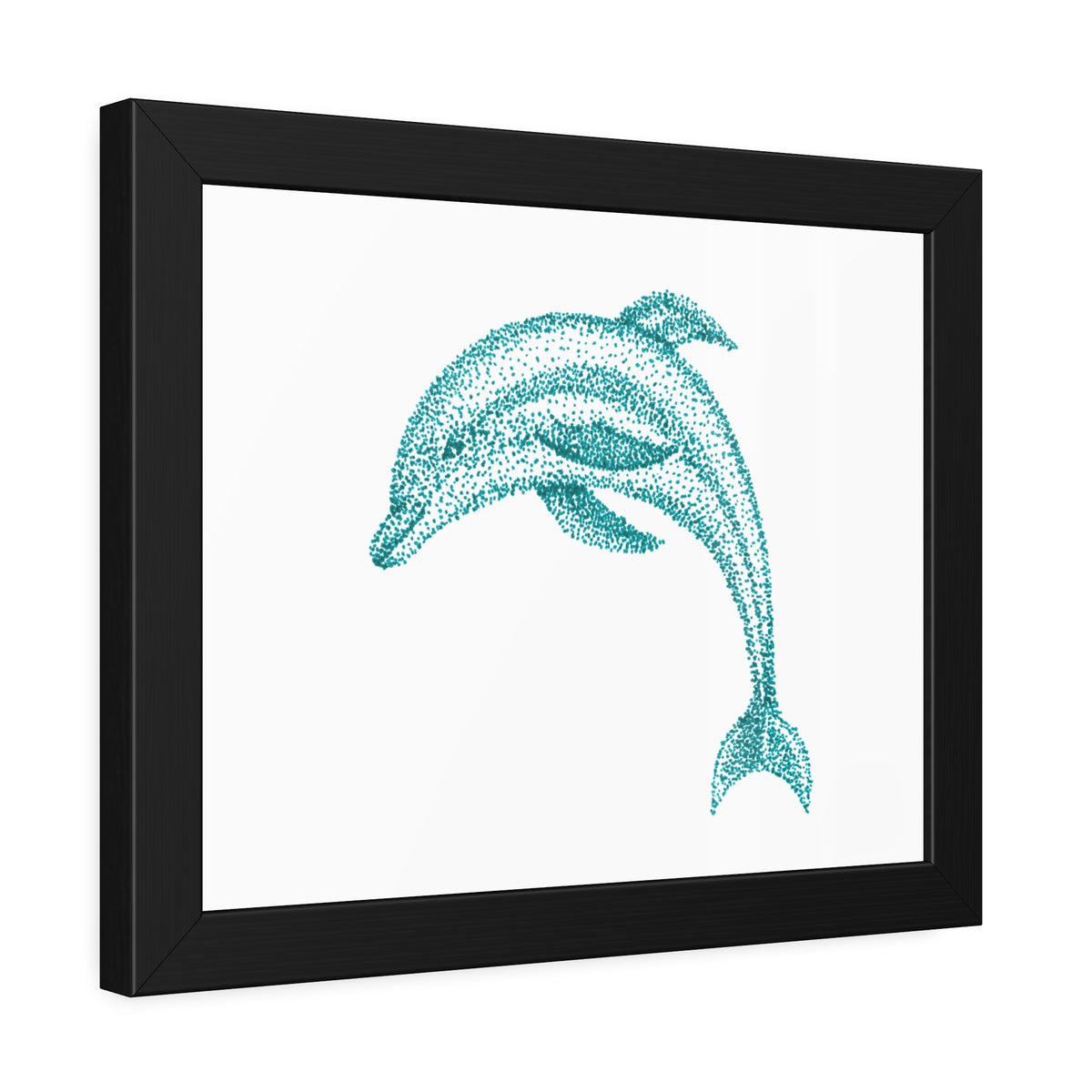 Framed Paper Posters - Dolphin