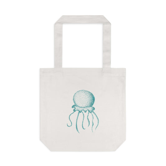 Cotton Tote Bag - Jellyfish