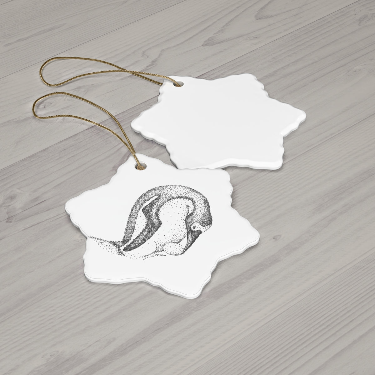 Ceramic Ornament — Penguin