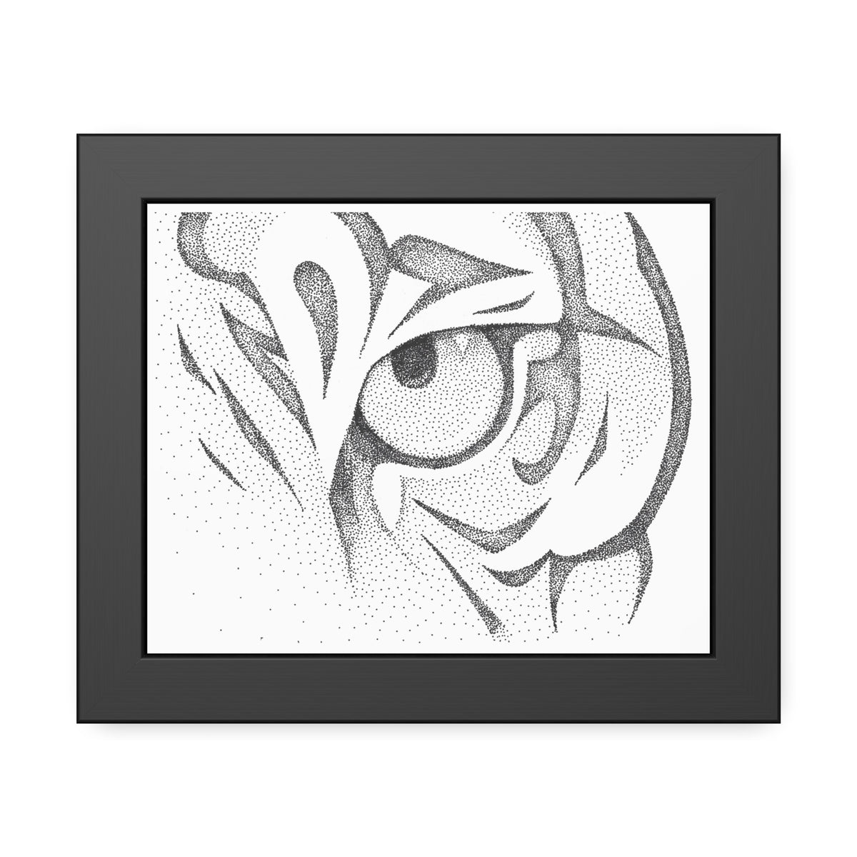 Framed Paper Posters - Tiger Eye