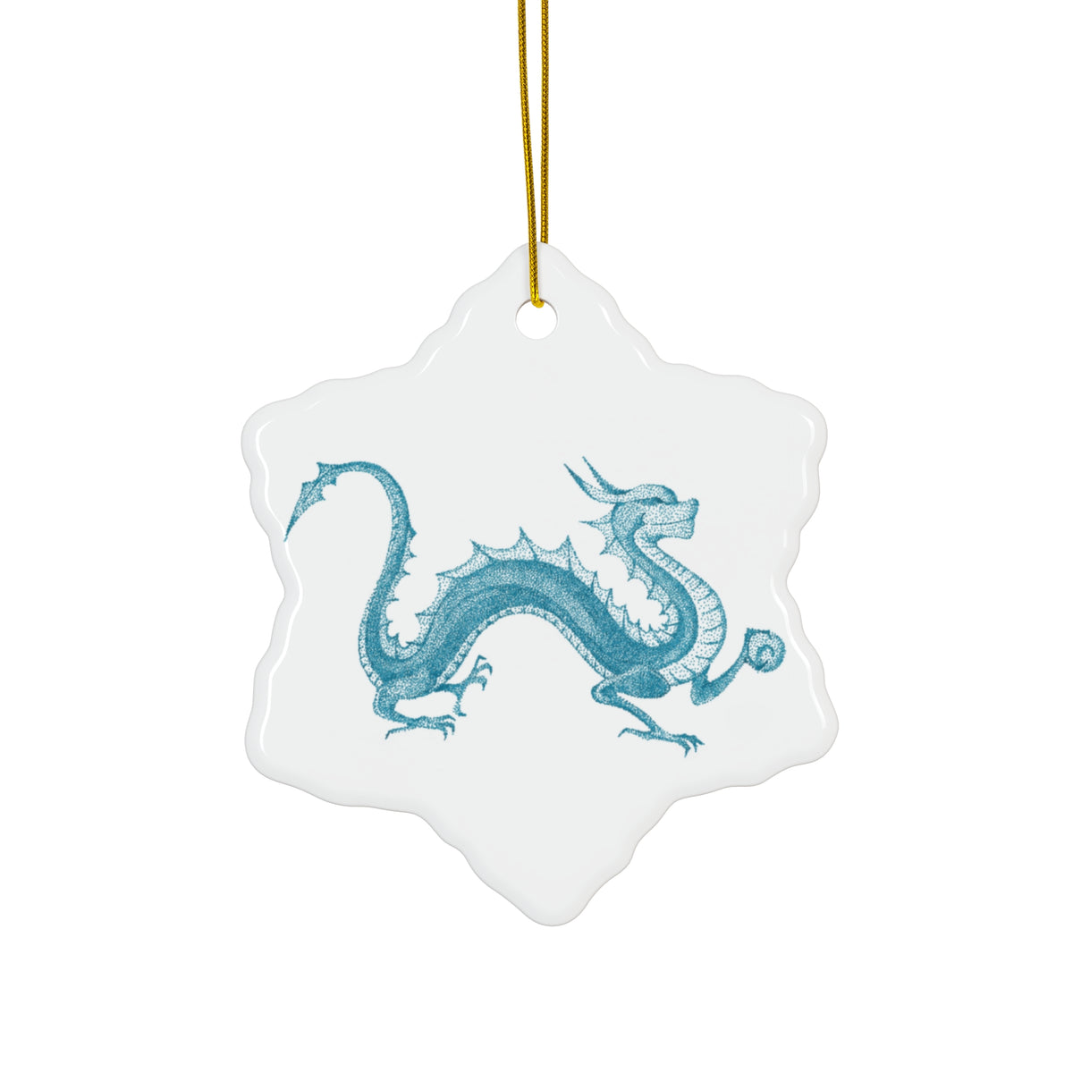Ceramic Ornament — Water Dragon
