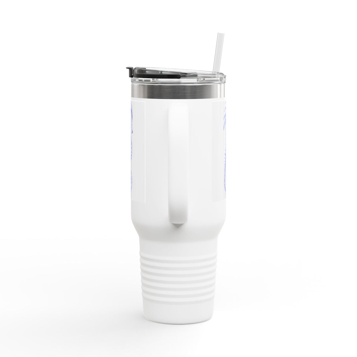Insulated Travel Mug, 40oz - Seahorse